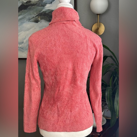 VTG soft girl chenille sweater petite small - Picture 3 of 7